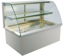 Закругленная холодильная витрина Ideal Ake